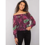 Italy Moda Blouse-DHJ-BZ-15175-2.10P-dark purple Cijene