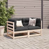  2-dijelni set vrtnih sofa od masivne borovine | shoptok.hr
