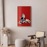  Plakat - Banksy: Queen Victoria 40x60 Zlatni okvir | shoptok.hr