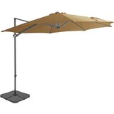  Zunanji senčnik s prenosnim podstavkom taupe | Shoptok.si