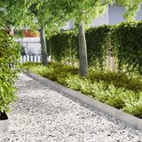  Ograda oko Travnjaka 30 pcs Srebrno 100 x 0.05 x 20 cm | shoptok.hr