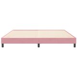 Box Spring krevet bez madracem ružičasti 200x210 cm samt | Eponuda.ba