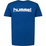 Hummel Majica kraljevo modra / bela