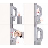 Modern Home sklopivi paravan za dvorište 3X2M beige | ePonuda.com