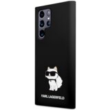 Karl Lagerfeld KLHCS23LSNCHBCK za samsung galaxy S23 ultra 5G črn silikonska zaščita - iml nft choupette body Cene
