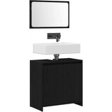  Kupaonski ormar Crni hrast 60 x 33 x 60 cm Konstruirano drvo | shoptok.hr