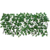  Proširiva rešetka od umjetnog bršljana zelena 180 x 30 cm | shoptok.hr