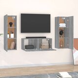  3-dijelni set TV ormarića boja hrasta sonome konstruirano drvo | shoptok.hr