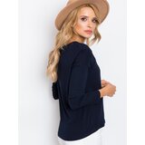 BASIC Feel Good Blouse-RV-BZ-5121.28P-navy blue | Shoptok.si