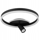  LED plafonsko svetlo LED/38W/230V + 1xGU10/30W u crnoj boji | Eponuda.com