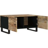  Klubska mizica 80x50x40 cm trden mangov les in inženirski les, (20712950) | Shoptok.si