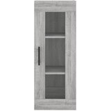  Visoka komoda siva sonome 34,5x34x180 cm od konstruiranog drva | shoptok.hr