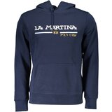 La Martina BLUE MEN&#39;S SWEATSHIRT WITHOUT ZIP | Shoptok.si