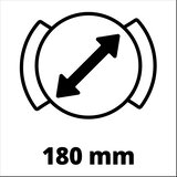 Einhell Pribor za kutnu polirku CE-CP 18/180 Li, CC-PO 1100/2 E Slike