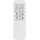 Globo 67824-40 - LED prigušiva plafonska svetiljka MILES 40W/230V 57x99,2 cm srebrna+daljinski upravljač | Eponuda.com