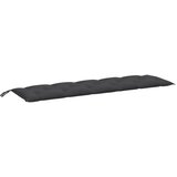  Jastuk za vrtnu klupu prošarano antracit 180x50x7 cm tkanina | shoptok.hr