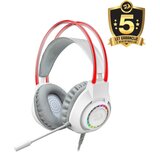 Redragon Scream H231 RGB žične gaming slušalke bele barve | Shoptok.si