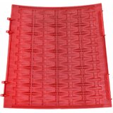  BožićnaSuknjazaDrvce Crvena Ø 65 x 24 cm Plastika | shoptok.hr
