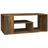 Furnova Klubska mizica dimljeni hrast 100x50x40 cm inženirski les, (21914627) | Shoptok.si