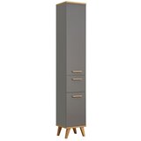 Pelipal Sivi visok/uski kupaonski ormarić u dekoru hrasta 35,5x205 cm Quickset 924 – | shoptok.hr