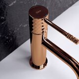 REA Bath Mešalnik za umivalnik Lungo Diamond Copper Low | Shoptok.si