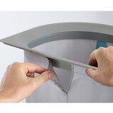 Joseph Joseph Svetlo siv tekstilni koš za perilo 2x40 l Duo – | Shoptok.si