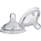 Tommee Tippee Closer to nature duda veliki otvor, 2 kom, 6mj+ | shoptok.hr