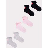 Yoclub Kids's 3Pack Socks With Frill SKA-0069G-000J-001 | shoptok.hr