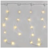  LED božična drop veriga – ledene sveče, 1,7 m, zunanja in notranja, topla bela, programi | Shoptok.si
