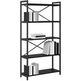  Polica Crni hrast 80 x 30 x 155 cm Konstruirano drvo | shoptok.hr