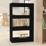 vidaXL Ormarić za knjige / sobna pregrada crni 60x30x103 cm iverica Cijene