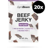 Sušena govedina Beef Jerky 20 x 50 g teriyaki