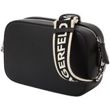 Karl Lagerfeld Torba za čez ramo črna / bela | Shoptok.si
