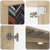 ormar za montažu na zid OMMEN 102 x 33 x 40 cm Hrast sonoma | shoptok.hr