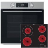 Whirlpool MSK58RU1SX ugradna rerna + ELE01239 akt 8130 ba ugradna ploča