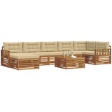  Set vanjskih sofa 8 kom. Prirodna i bež | shoptok.hr