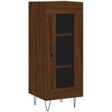  Komoda boja smeđeg hrasta 34,5 x 34 x 90 cm konstruirano drvo Smeđa | shoptok.hr
