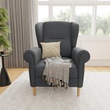 Ropez Tamno siva wing fotelja Swan – | shoptok.hr