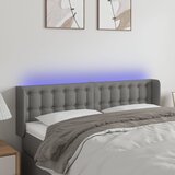  LED uzglavlje tamnosivo 147x16x78/88 cm od tkanine | shoptok.hr