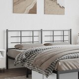  Metalno zamjensko uzglavlje crno 193 cm | shoptok.hr