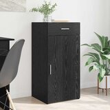 vidaXL Kreveta Crni hrast 42.5 x 40 x 93 cm Konstruirano drvo Cijene