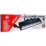  Otroški klavir MQ-6152UFB s stojalom za note + mikrofon | Shoptok.si