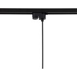  Luster na sajli za šinski sistem TRACER 1xE27/15W/230V prečnik 38 cm crna | Eponuda.com