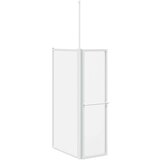  Zavjesa za kadu Matirano 120 x 70 x 137 cm Aluminij &amp PP panel | shoptok.hr