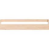 vidaXL Zidni stalci za cipele 2 kom 110x9x23 cm od masivne borovine | shoptok.hr