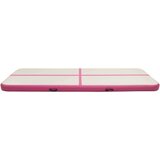  Strunjača na napuhavanje s crpkom 400 x 100 x 20 cm PVC roza | shoptok.hr