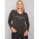 RELEVANCE Blouse-RV-BZ-7141.22-dark khaki | ePonuda.com