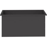  Vrtna posuda za sadnju s LED svjetlom 2 kom. Crna - Crna 50 x 100 x 48 cm 2 | shoptok.hr