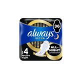 Always Ultra Secure Night Size 4 ulošci za noć 36 kom | shoptok.hr