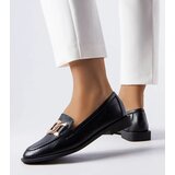 Gemre Black loafers with a buckle Henrique | Shoptok.si